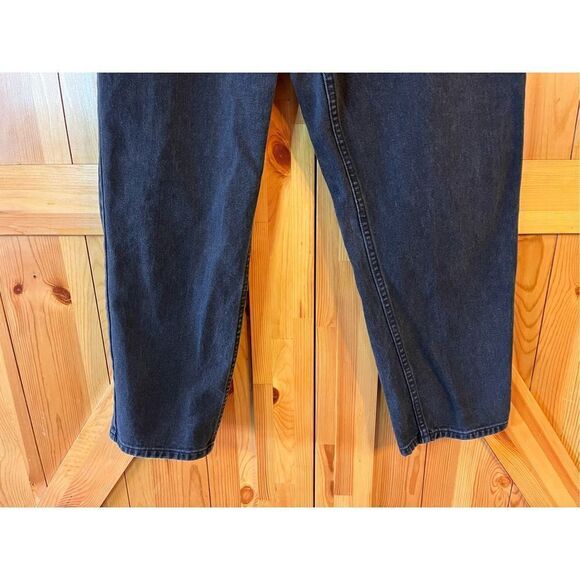 L.L. Bean Women's Relaxed Fit Jeans Black Double L Vintage Size 16P (2078) - Picture 2 of 7